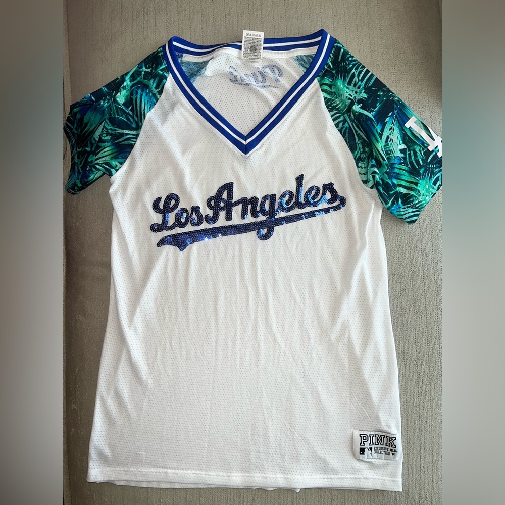 VS Pink LA Dodgers Jersey Women’s S